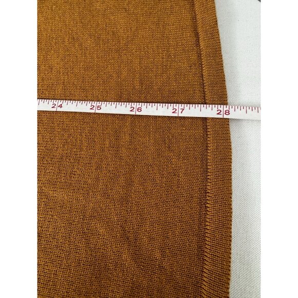 &Soft surroundings nwt xl lightweight cowl neck sequin Gold sweater knit Glam - Picture 5 of 6